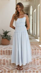 Vida Maxi Dress - Blue