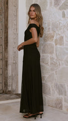 Malayah Maxi Dress - Black