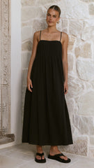 Stayla Maxi Dress - Black