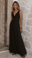 Sanya Maxi Dress - Black