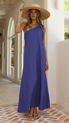 Hallie Maxi Dress - Blue