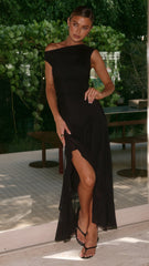 Sareiah Maxi Dress - Black