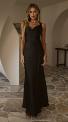 Eva Maxi Dress - Black