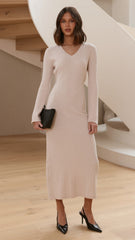Sloane Maxi Dress - Sand