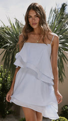 Elain Mini Dress - Blue