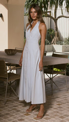 Kaia Maxi Dress - Blue