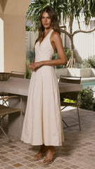 Kaia Maxi Dress - Vanilla