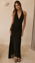 Meredith Maxi Dress - Black