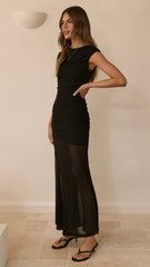 Delara Maxi Dress - Black