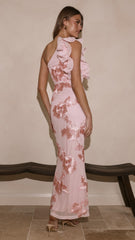 Darlee Maxi Dress - Blush Pink Floral
