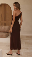 Kourt Maxi Dress - Chocolate