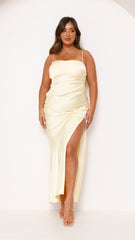 Ilana Maxi Dress - Lemon