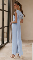 Delilah Maxi Dress - Blue