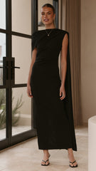 Delilah Maxi Dress - Black