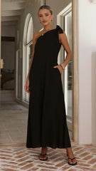 Hallie Maxi Dress - Black