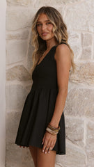 Amira Mini Dress - Black
