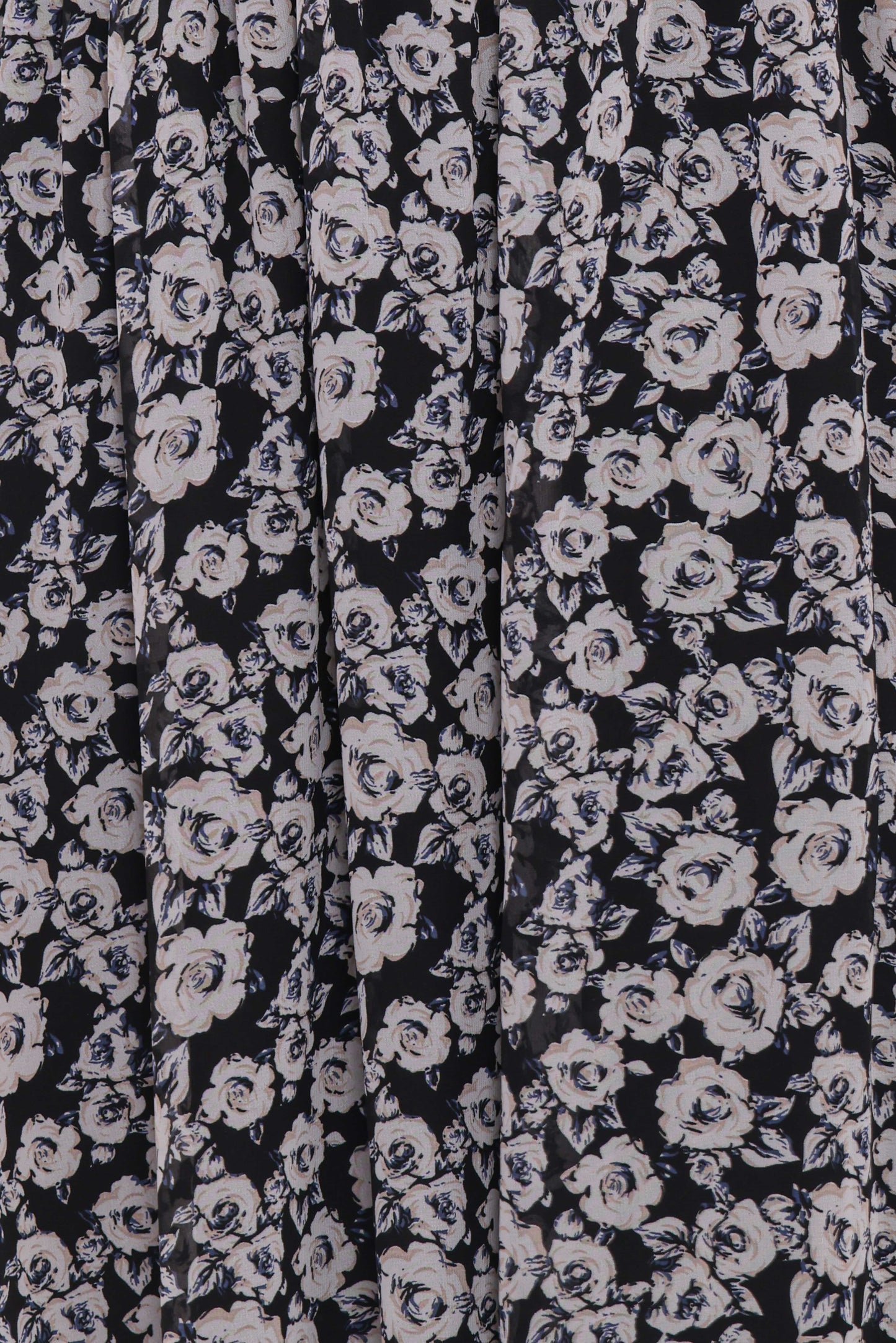 Faith Long Sleeve Maxi Dress - Black Floral