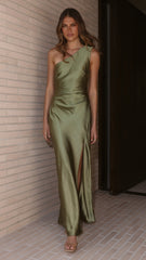 Victoria Maxi Dress - Olive