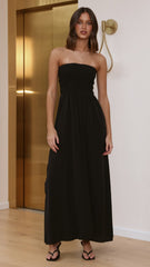 Marcy Maxi Dress - Black