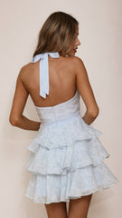 Riana Mini Dress - Blue