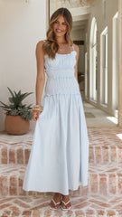 Vida Maxi Dress - Blue