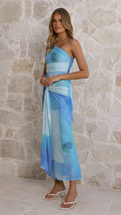 Kourt Maxi Dress - Blue