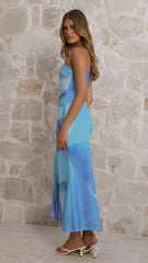 Kourt Maxi Dress - Blue