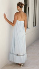 Sandra Maxi Dress - Sky Blue