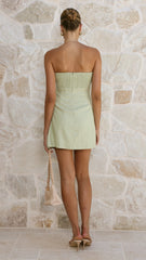 Dana Strapless Mini Dress - Mint