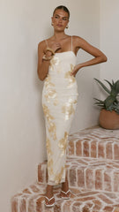 Alara Maxi Dress - Yellow