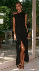 Sareiah Maxi Dress - Black