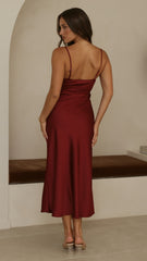 Audrey Maxi Dress - Wine