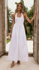 Keanie Maxi Dress - White