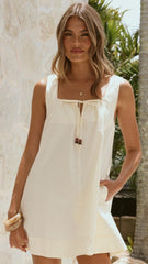 Kaia Mini Dress - Butter