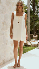 Kaia Mini Dress - Butter