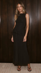Kalaia Maxi Dress - Black