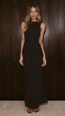 Kalaia Maxi Dress - Black