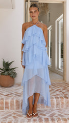 Soho Maxi Dress - Blue