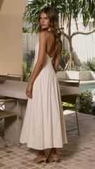 Kaia Maxi Dress - Vanilla