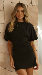 Talua Mini Dress - Black