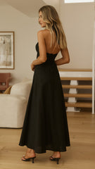 Skye Maxi Dress - Black