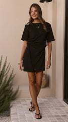 Nula Mini Dress - Black