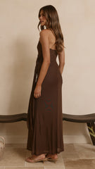 Joslin Maxi Dress - Chocolate
