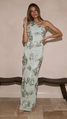 Darlee Maxi Dress - Sage Floral