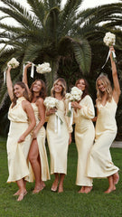 Ilana Maxi Dress - Lemon