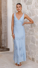 Lavara Maxi Dress - Blue