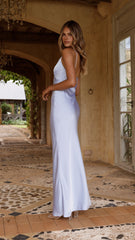 Ziah Maxi Dress - Blue Bell
