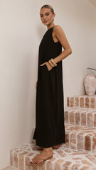 Mylah Maxi Dress - Black