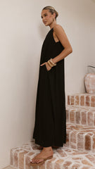 Mylah Maxi Dress - Black