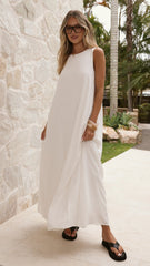 Mylah Maxi Dress - White